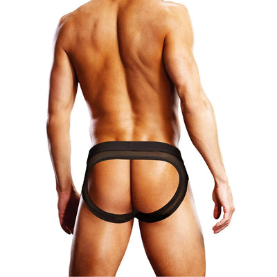 Prowler Black Mesh Open Brief
