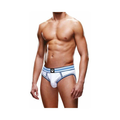 Prowler White/blue Open Brief