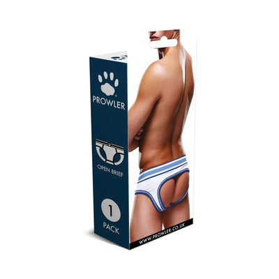 Prowler White/blue Open Brief
