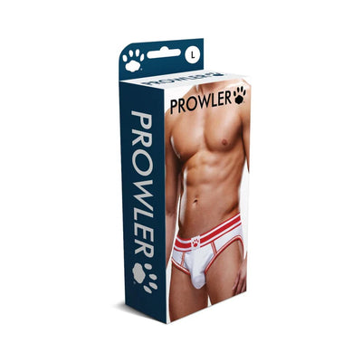 Prowler White/red Open Brief