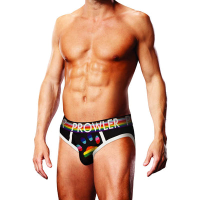 Prowler Black Oversized Paw Brief