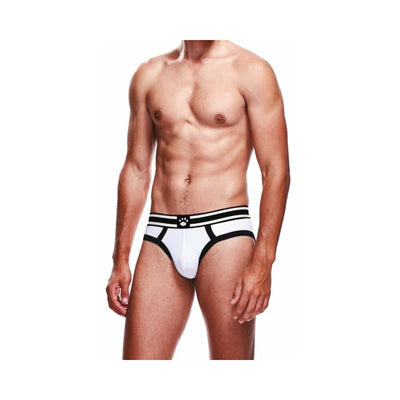 Prowler White/black Brief