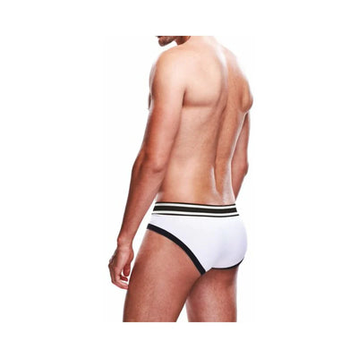 Prowler White/black Brief