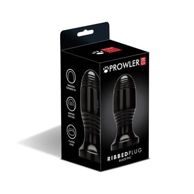 Prowler RED Ribbed Plug Black