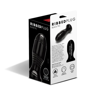 Prowler RED Ribbed Plug Black