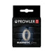 Packaging of Prowler Red Magnetic Ring 33mm stainless steel cock ring against a dark brick background.