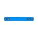 Blue silicone adjustable strap with multiple snap buttons for customizable fit accessory