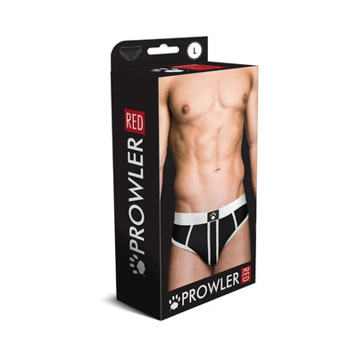 Prowler Red Ass-Less Brief Wht