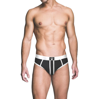 Prowler Red Ass-Less Brief Wht