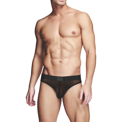 Prowler Red Fishnet Assless Brief Blk