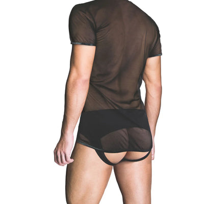 Prowler Red Mesh Tshirt Blk