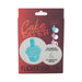 Packaging of Cake Eater Flicker Vibe in pink with blue cupcake illustration and product features listed.