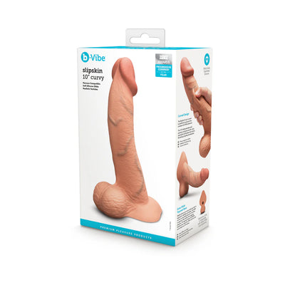 B-vibe Slipskin Dildo Curve 10 Moc