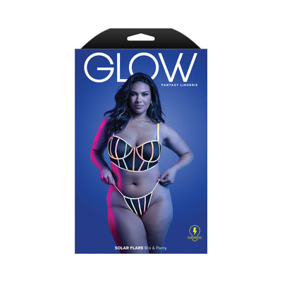 Fantasy Lingerie Glow Solar Flare Underwire Bra & Panty