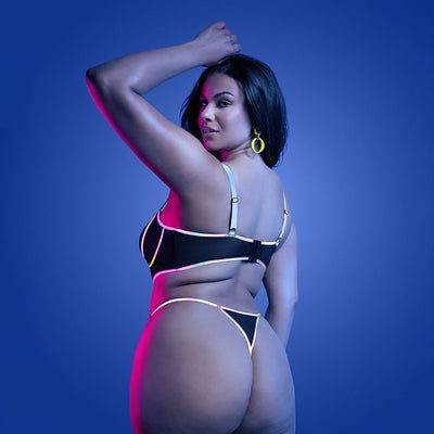 Fantasy Lingerie Glow Solar Flare Underwire Bra & Panty