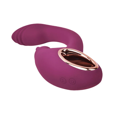 Adam & Eve Rose Gold Clit Tickler Dual Stimulating Vibrator Adam & Eve Rose Gold Clit Tickler Dual Stimulating Vibrator