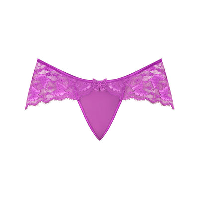 Magic Silk Butterfly Fantasies Boy Short Neon Purple