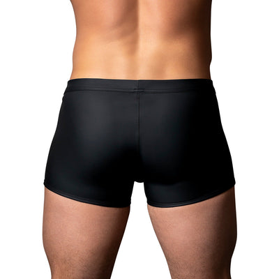 Male Power Oh Snap! Snap Off Short Black