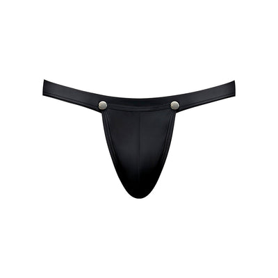 Male Power Oh Snap! Snap off Thong Black
