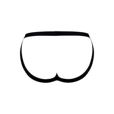 Male Power Hot Mesh Jock Black/Red