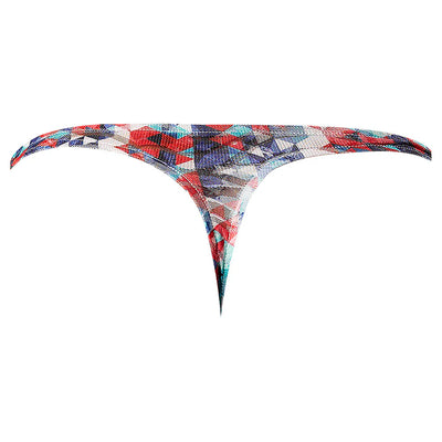Male Power Your Lace Or Mine Bong Thong Geometric