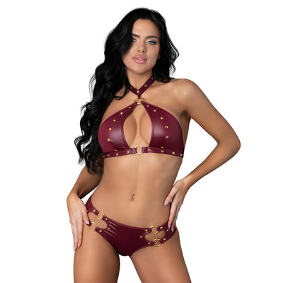 Lust Fetish Juno Burgundy