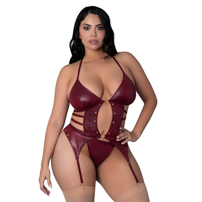 Lust Fetish Kira Burgundy