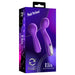 Peak Performa Interchangeable Elix G-Spot and Wand Massager-Purple