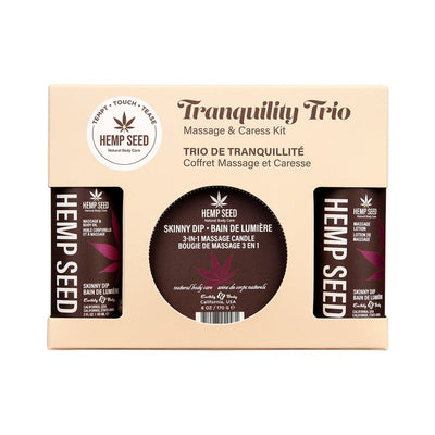 Earthly Body Hemp Seed Massage in a Box Gift Set