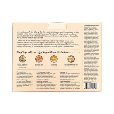 Earthly Body Hemp Seed Massage in a Box Gift Set