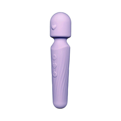 Powerful Liquid silicone Wand with heart BWV0163