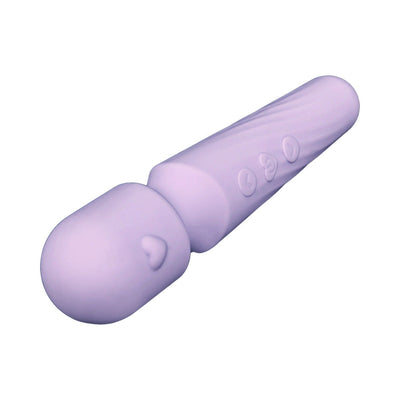 Powerful Liquid silicone Wand with heart BWV0163