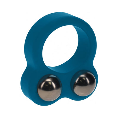 LEVELZ Liquid Silicone Double Weighted Ball Cock Ring