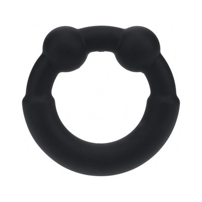LEVELZ Metal & Silicone Cock Ring