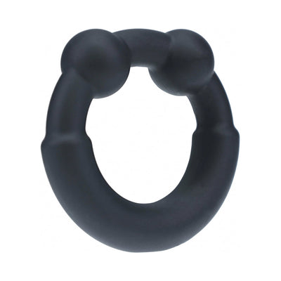 LEVELZ Metal & Silicone Cock Ring