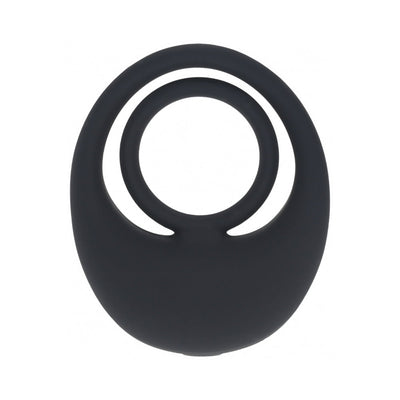 LEVELZ Vibrating Liquid Silicone Cock & Ball Ring