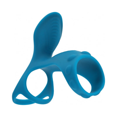 LEVELZ Vibrating Silicone Cock & Ball Ring with Shaft Loop