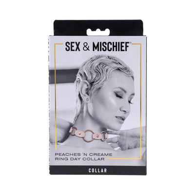 Sportsheets Sex & Mischief Peaches n CreaMe Ring Day Collar