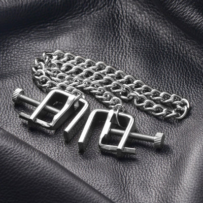 Ms Pressure Vice Metal Nipple Clamps