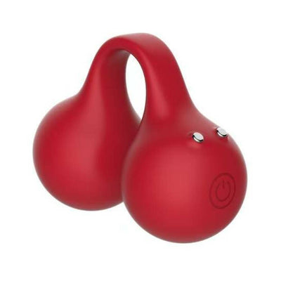 SVibe Snail Twinn Finger Vibrator Cherry