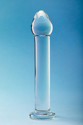 Clarity Seraphic Shaft Glass Dildo Components Box