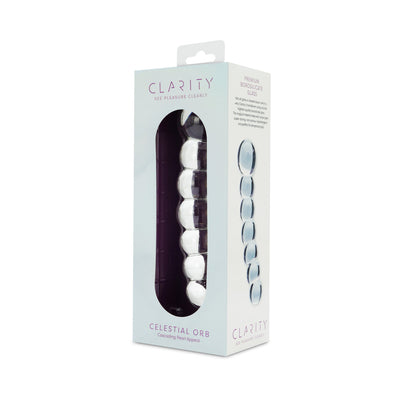 Clarity Celestial Orb Glass Dildo Components Box