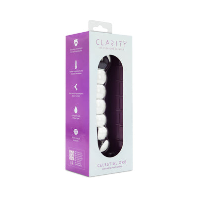 Clarity Celestial Orb Glass Dildo Components Box