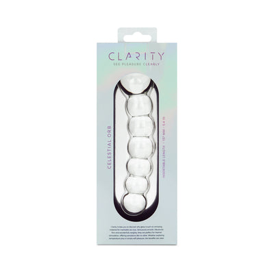Clarity Celestial Orb Glass Dildo Components Box