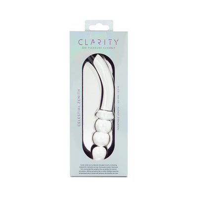 Clarity Celestial Zenith Glass Dildo