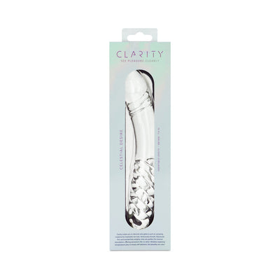 Clarity Celestial Desire Glass Dildo