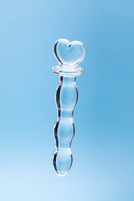 Clarity Heras Cascade Glass Dildo Component