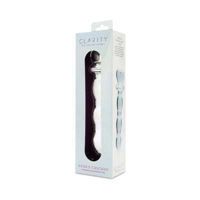 Clarity Heras Cascade Glass Dildo Component