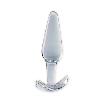 Clarity Utopian Floret Glass Dildo
