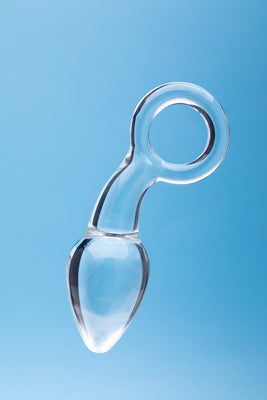 Clarity Utopian Delight Glass Dildo